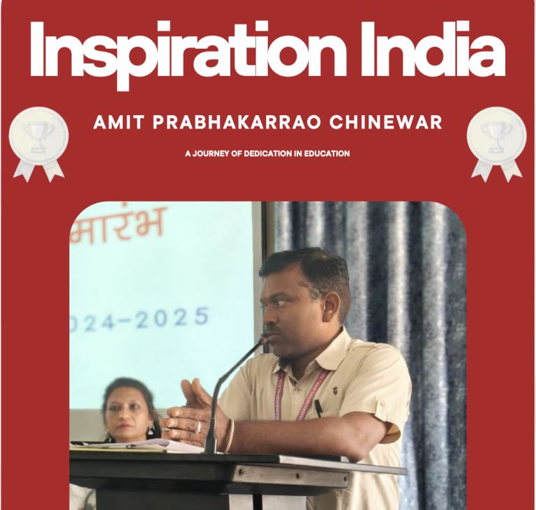 Inspiration India – Special Feature: Amit Prabhakarrao Chinewar