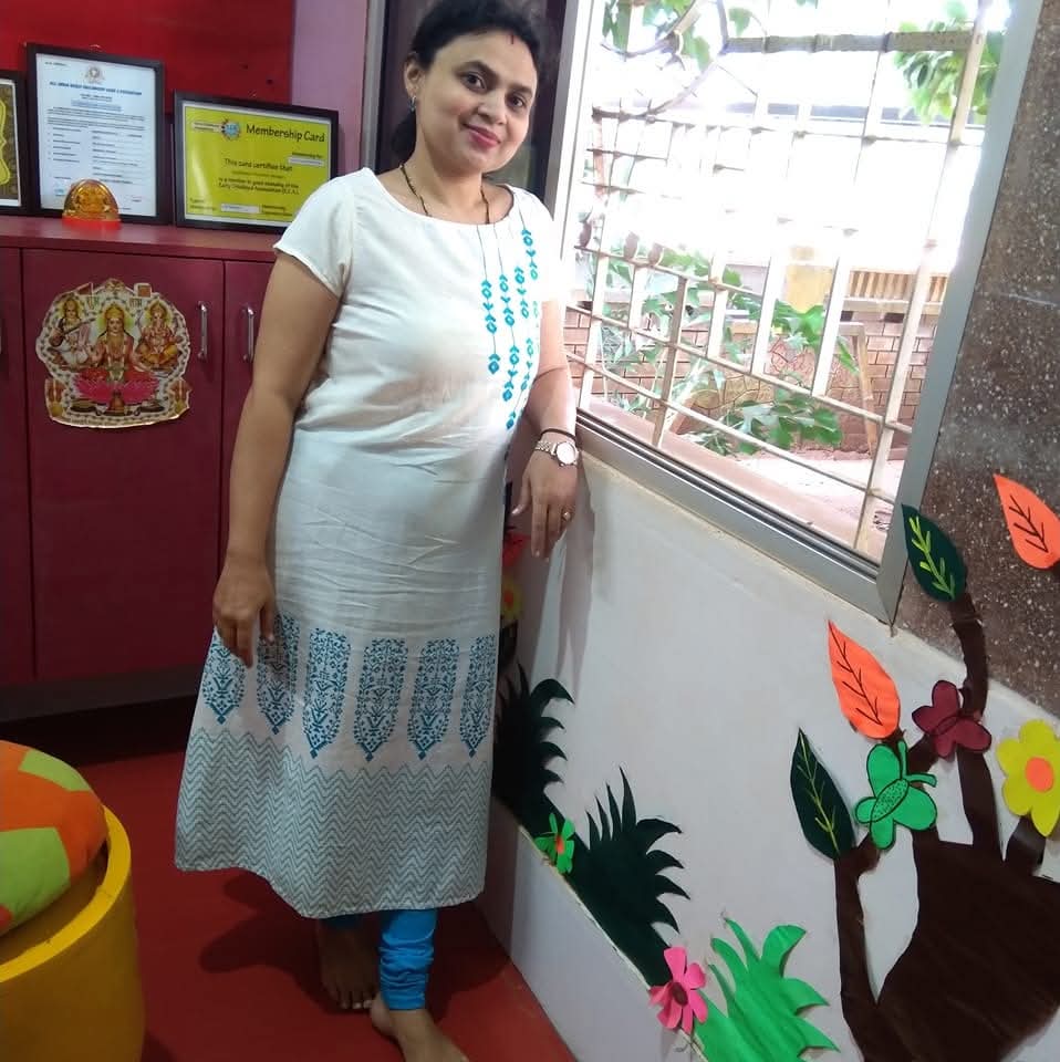 Kshama Kulkarni at an educational event