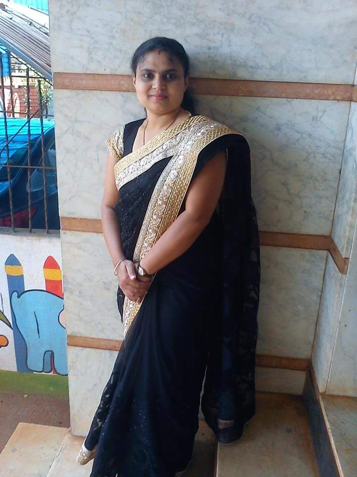 Kshama Kulkarni in traditional attire